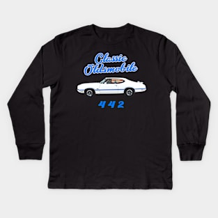 OLDSMOBILE 442 T-SHIRT Kids Long Sleeve T-Shirt